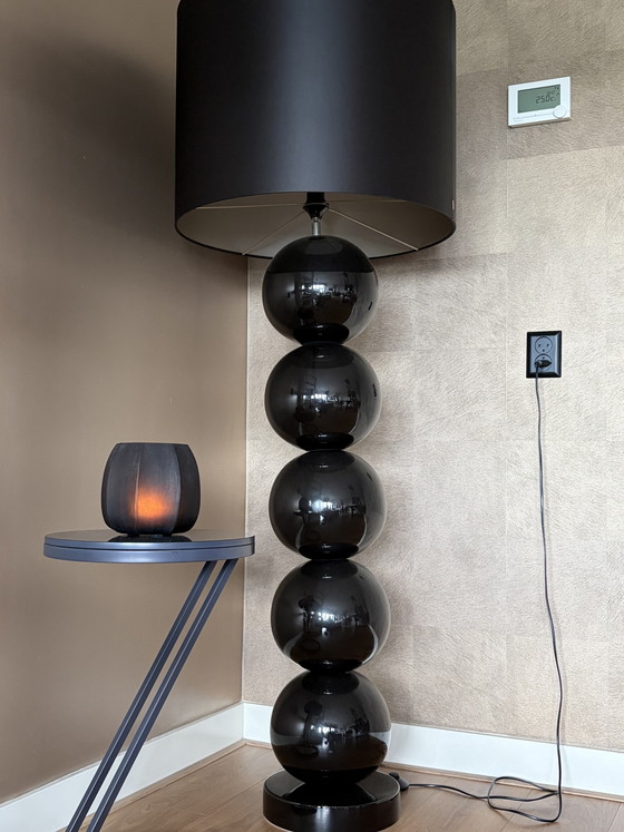 Milano Stout Verlichting Vloerlamp 5 Bol Zwart 170x60 cm. ZGAN – Vloerlampen, Ceramic (photo 5 of 8)