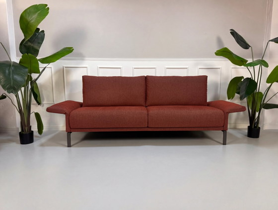 Image 1 of Rolf Benz Cara designbank + Sessel Rot bank