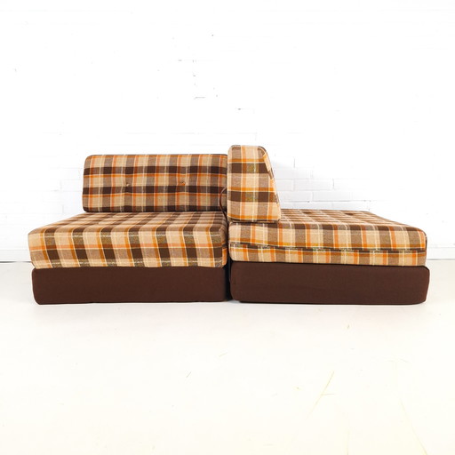 2x Vintage-Schlafsessel