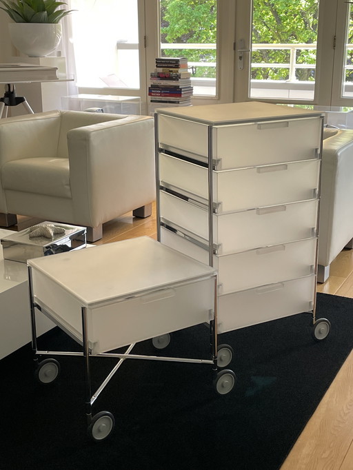 2x Kartell Trolley