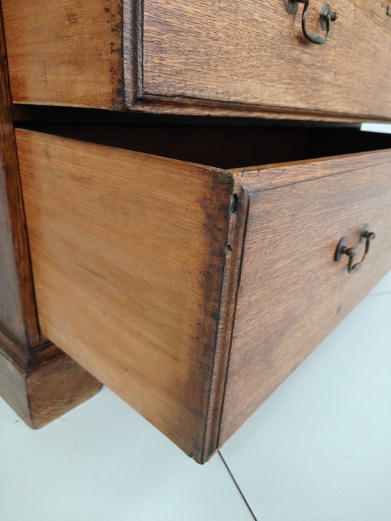 Image 1 of Antieke Howard & Son’s Berners Street Linnenkast – Licht Eiken, ca. 1880–1900