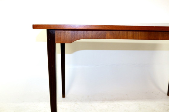 Teak Eettafel, Zweden, jaren 60, Scandinavian (foto 4 van 4)