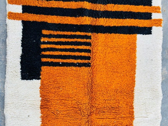 Alfombra tradicional hecha a mano de pura lana, tamaño 1,5/2,5 m – Aime Té, Wool (photo 3 of 6)