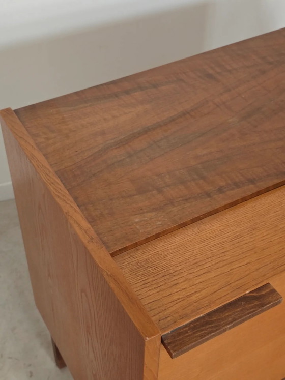 Deken kist of minibar Frantisek Mezulanik voor Up Zavody 60 – Barkrukken, Wood, Mid Century Modern (photo 4 of 30)