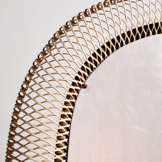 Image 1 of MK10879 Specchio con cornice in metallo e ottone