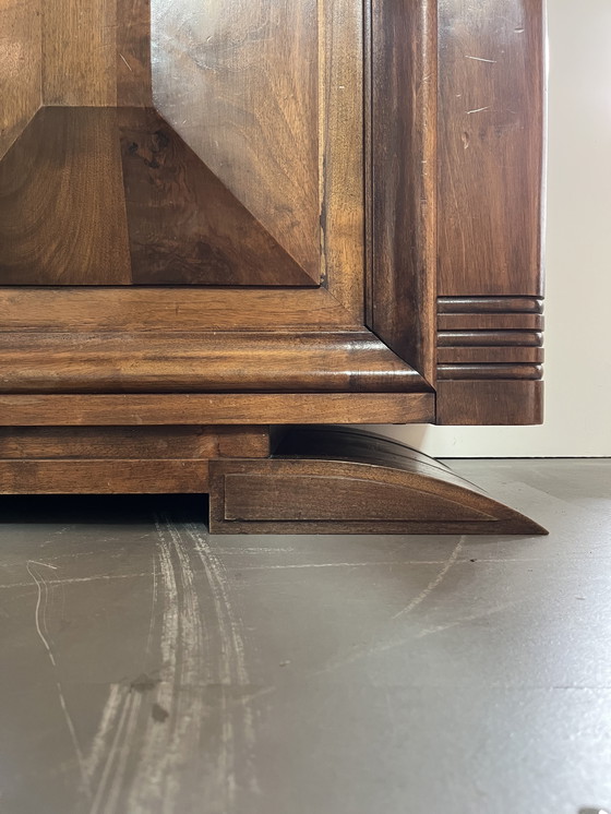 Image 1 of Walnut 4-door sideboard