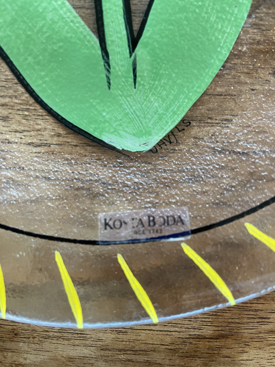 Image 1 of Kosta Boda Ulrica Hydman-Vallien Tulip Set Tellerset