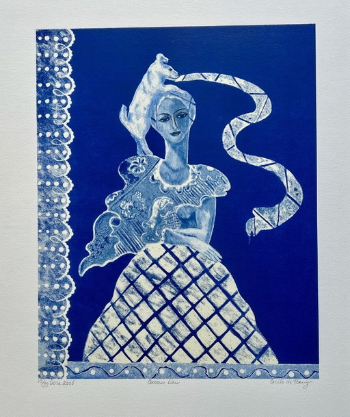 Screen printing Cecile de Bruijn