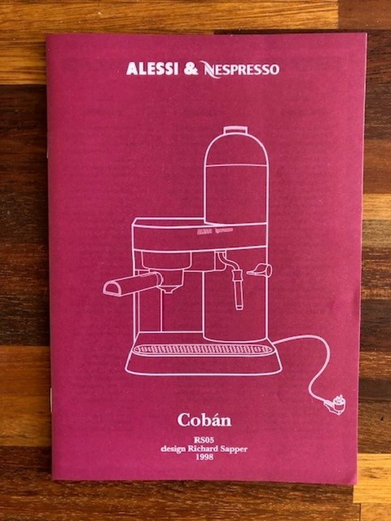 Image 1 of Alessi & Nespresso coffee machine Cobán RS05