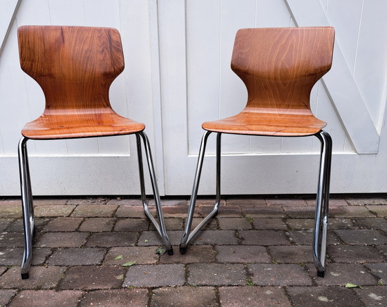 Image 1 of 2x Pagholz Flototto chair