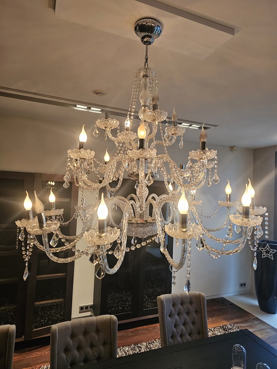 Image 1 of Italian crystal chandelier