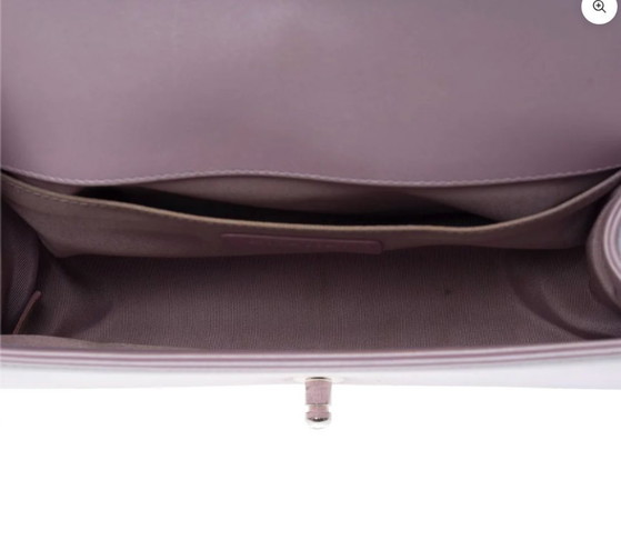Image 1 of Borsa CHANEL Ragazzo in pelle viola - 101036