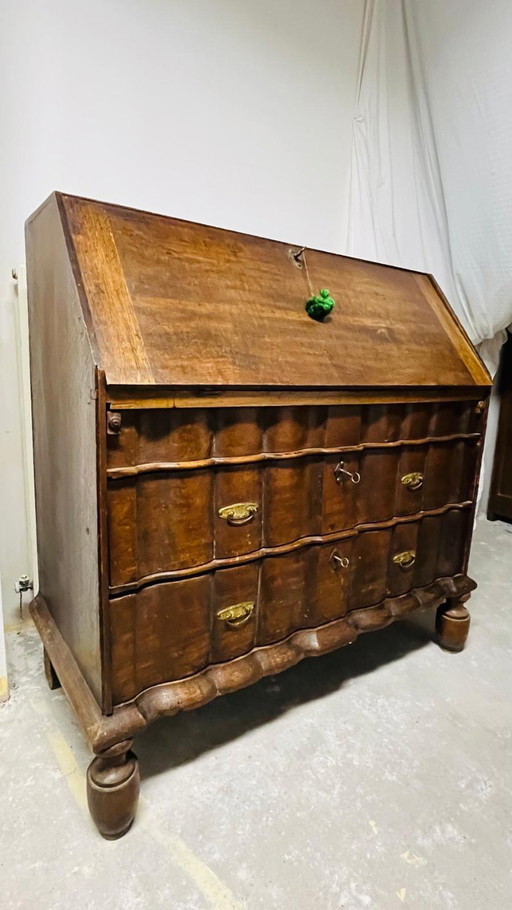 Antique Dutch/Flemish secretary desk.
