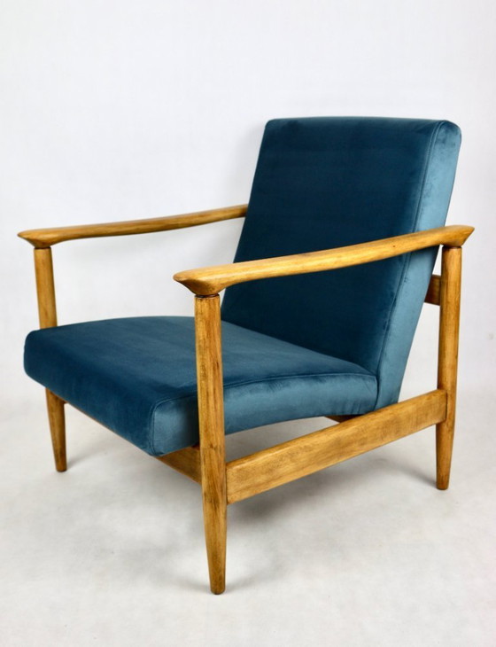 Image 1 of Blue Ocean GFM-142 Armchair attributed to Edmund Homa, 1970s