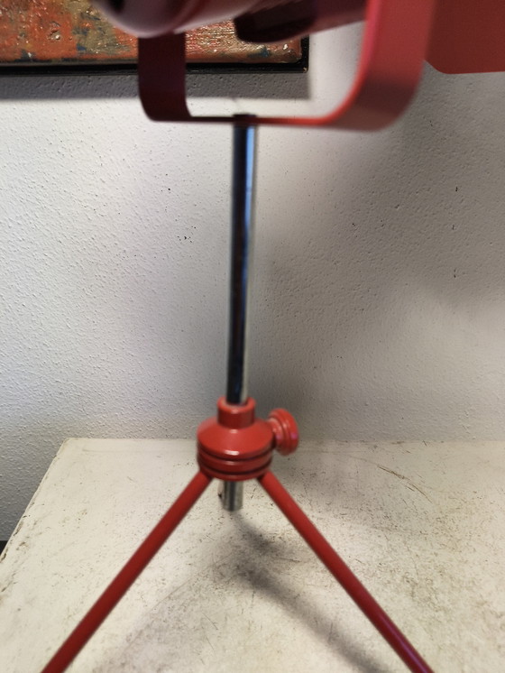 Image 1 of Vintage design eighties spotlamp tripod  verstelbare tafellamp