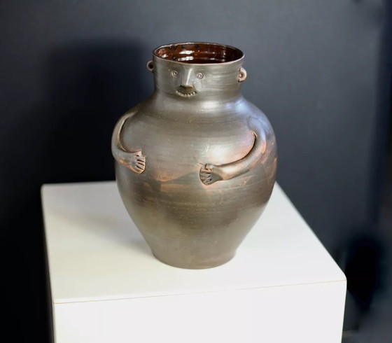 Image 1 of Antropomorfe keramische vaas
