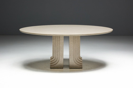 Image 1 of Samo Dining Table by Carlo Scarpa for Simon Gavina, Italy, 1971
