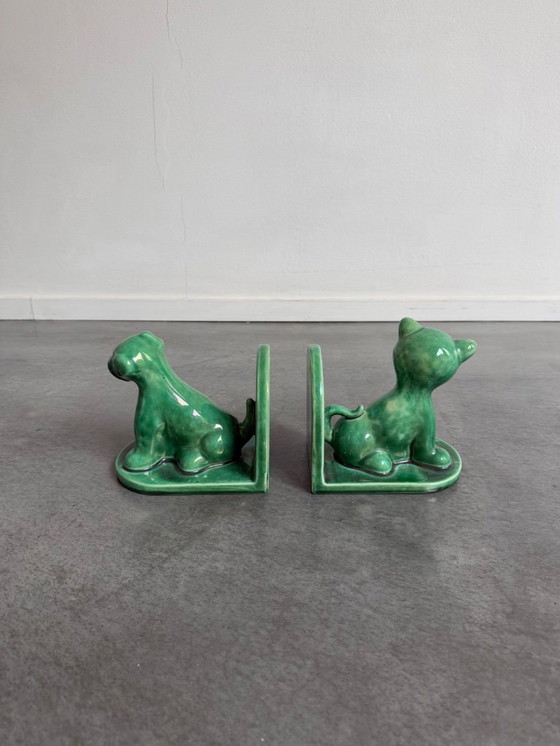 Image 1 of Keramieken Boekensteun van Val d'Or