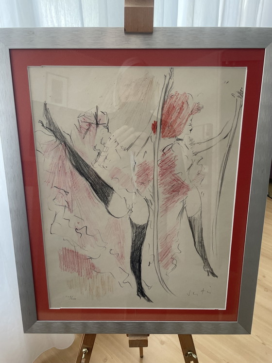 Color Lithograph by Marcel Vertes – Lithographs & prints, Glass, Paper (photo 2 of 7)