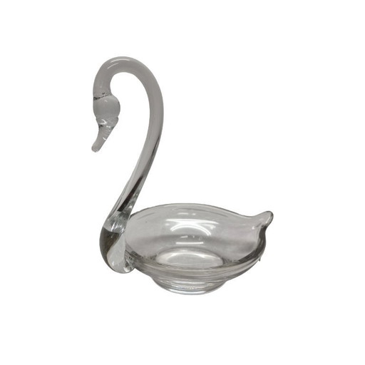 Cigno di vetro vintage