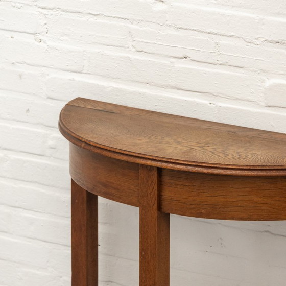 Image 1 of Oak Console Table 30s