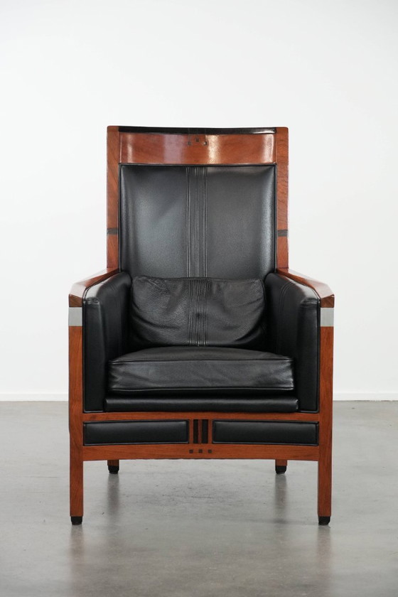 Image 1 of Sillón de diseño Art Déco negro de Schuitema de la serie Decoforma