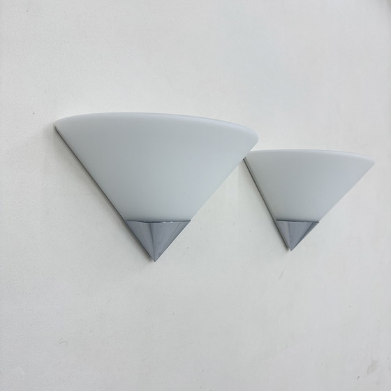 Image 1 of Set of 2 Limburg Glashütte Wall Lamps Sconce, 1970s