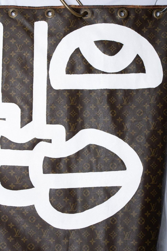 Image 1 of Louis Vuitton x Steve Te Pas, Sac Marin peint à la main