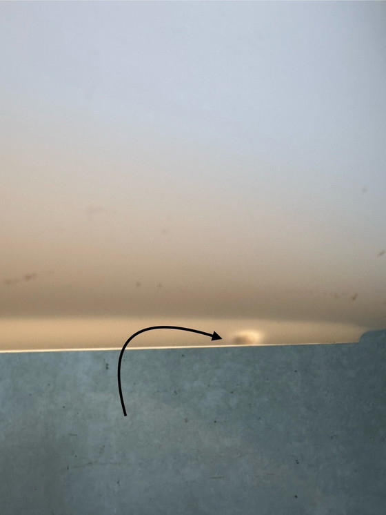 Image 1 of 2x vintage opaline hanglampen - pastelblauw