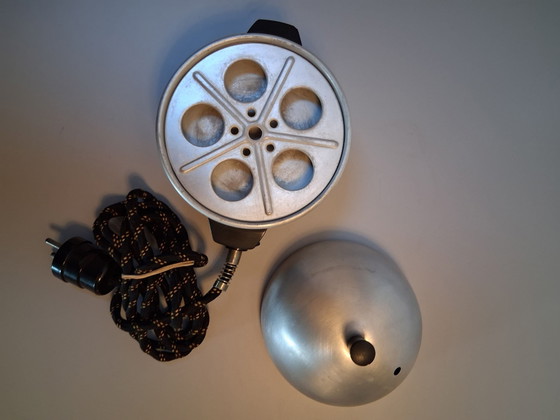 Cuociauova Toshiba design vintage, Giappone 1965, Accessori da cucina, Metallo, Crema (foto 7 di 7)