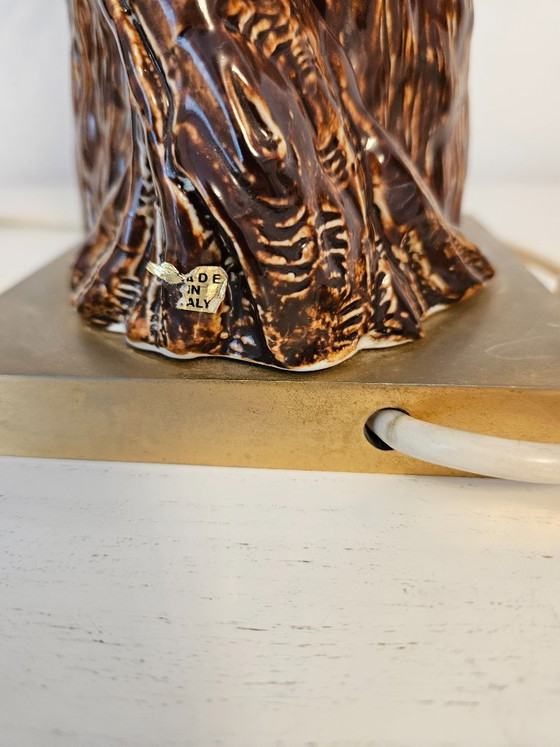 Image 1 of Lamps/vintage, a pair of unique Mangani lamps,Italy, 1960s/1970s.