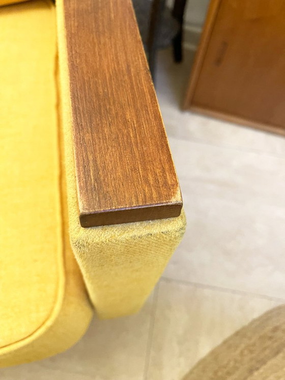 Image 1 of Sillón escandinavo color mostaza, 1950