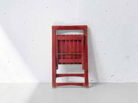 Chaise pliante vintage pour enfant Trieste, conçue par Aldo Jacober pour Alberto Bazzani, années 1960 (photo 3 of 8)