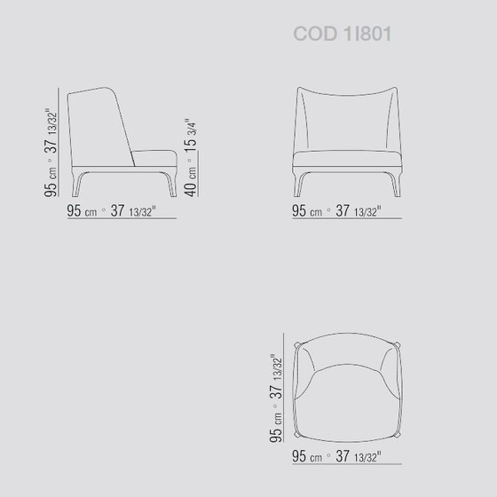 Image 1 of Flexform armchair XL DRAGONFLY by Roberto Lazzeroni