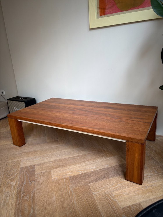 Image 1 of Solid walnut coffee table