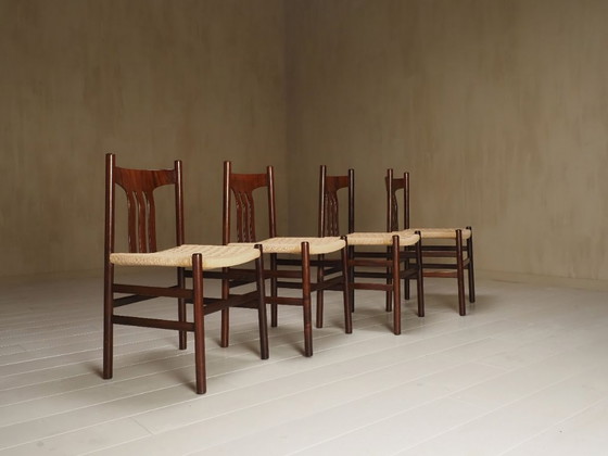 Image 1 of ensemble de chaises danoises