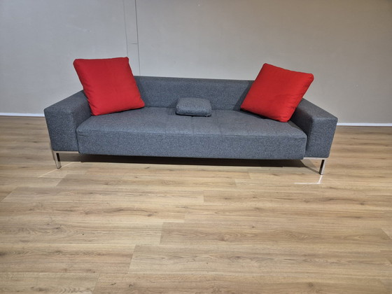 Image 1 of Zanotta Alfa 3 Seater - Gray - Wool Fabric - Top condition - Design.