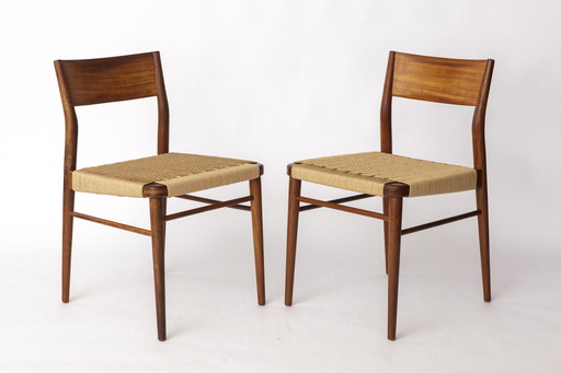 2 of 16 Teak Dining Chairs by Georg Leowald for Wilkhahn, Germany – Model 351, Mid-Century Modern, 1960s