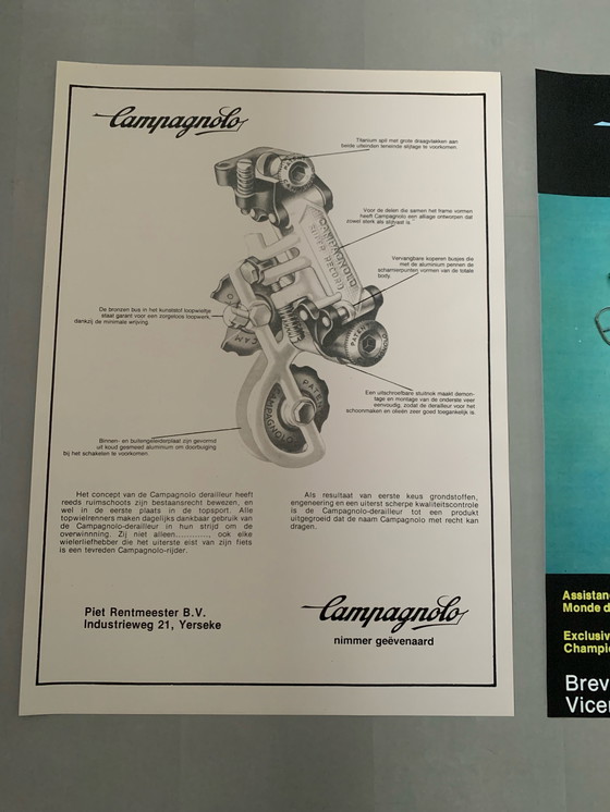 Image 1 of Poster Campagnolo Super Record Racing Bike