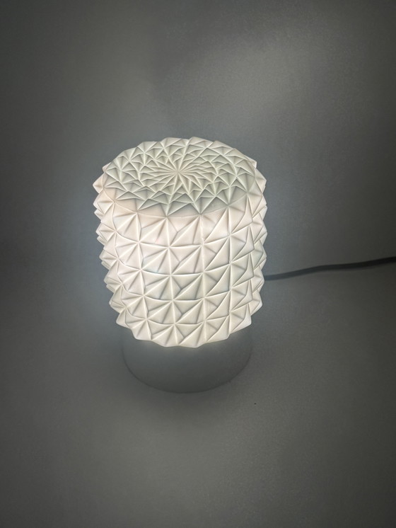 Image 1 of Stylish mid-century corodex ceiling lamp with a sculptural structure