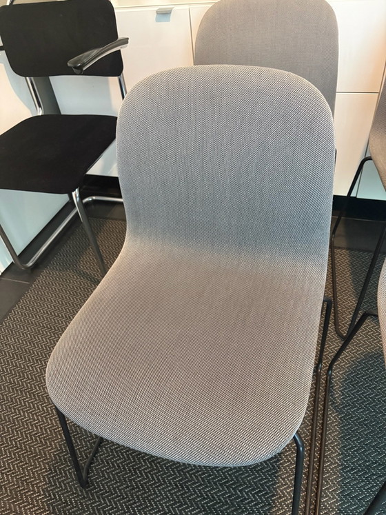 Muuto Visu Sedie da pranzo 6x, Tessile, Lana, Grigio (foto 4 di 6)