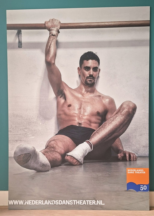 Erwin Olaf – NDT 50 Jahre / Challenging Dance (2009) – Jorge Nozal – Original großer Kampagnendruck auf Dibond