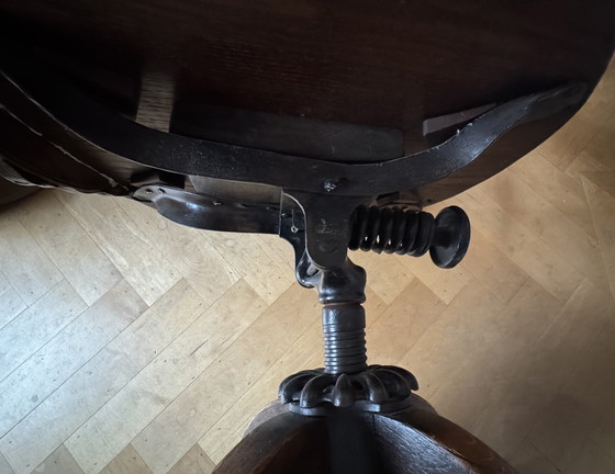 Image 1 of Antiek Oud Engelse bureaustoel, Heywood-Wakefield co.