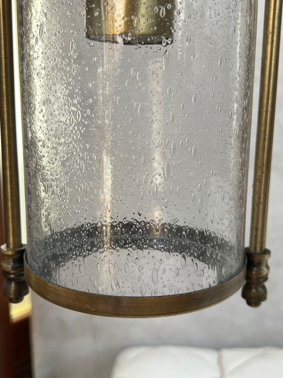 Lanterna sospesa in bronzo. – Lampade a sospensione, Bronze (photo 4 of 5)