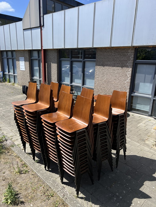 100x Plywood Stacking Chair '60