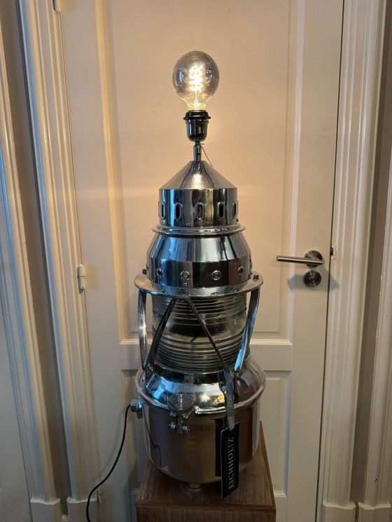 Image 1 of NEUE XXL Tischleuchte Eichholtz Beacon Nickel 95 cm hoch