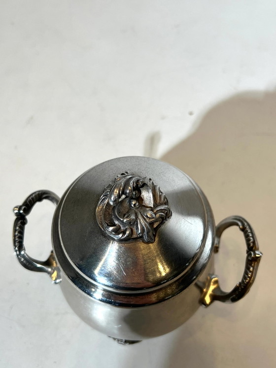 Juego de café/té Christofle bañado en plata – Juego de 3 piezas – Loza (photo 5 of 6)