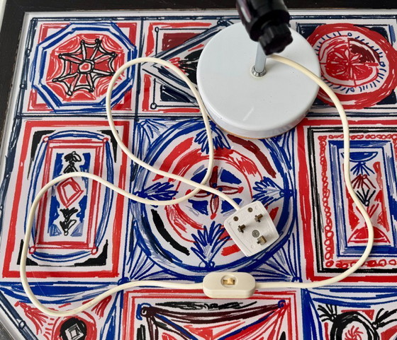 Image 1 of Vintage Italian White Desk Lamp by Prova