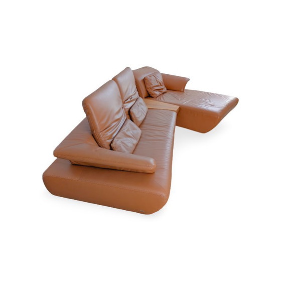 Divano Koinor Avanti originale in pelle anilina color cognac – Divani modulari (photo 10 of 11)