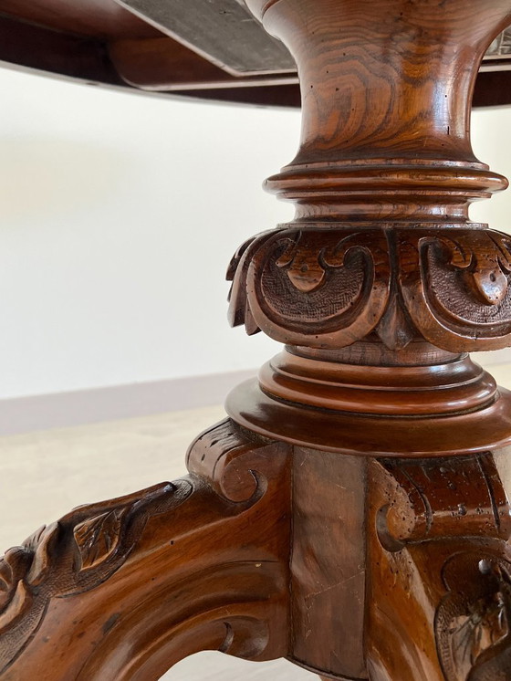 Image 1 of Mesa de vela, siglo XIX - Madera